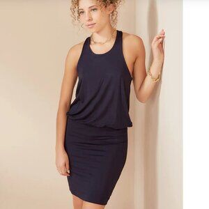 Fifteen Twenty Racerback Blouson Dress - Black - Medium